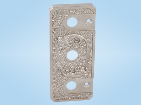 門(mén)鎖鎖板鑄件